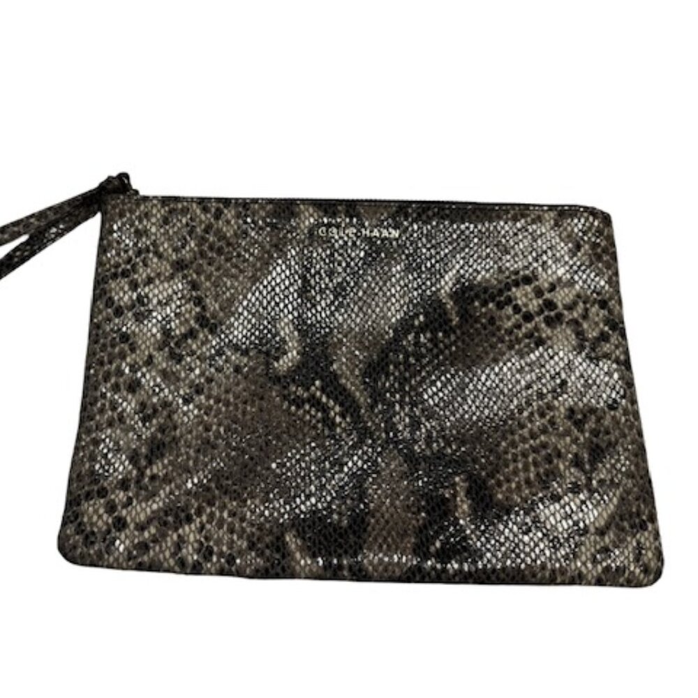 Cole Haan Snake Python Print Wristlet - image 4